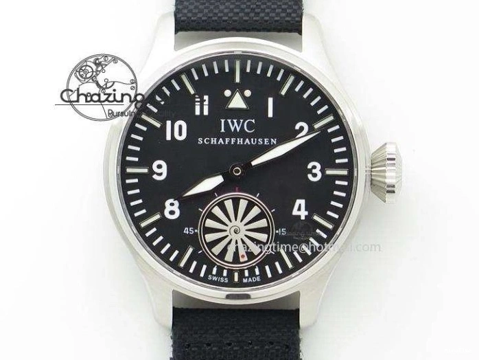 MIROTIME 0128 Portugieser Perpetual Calendar IW503406 V9F 1:1 Best Edition Silver Dial on Black Leather Strap A FastDry 7115